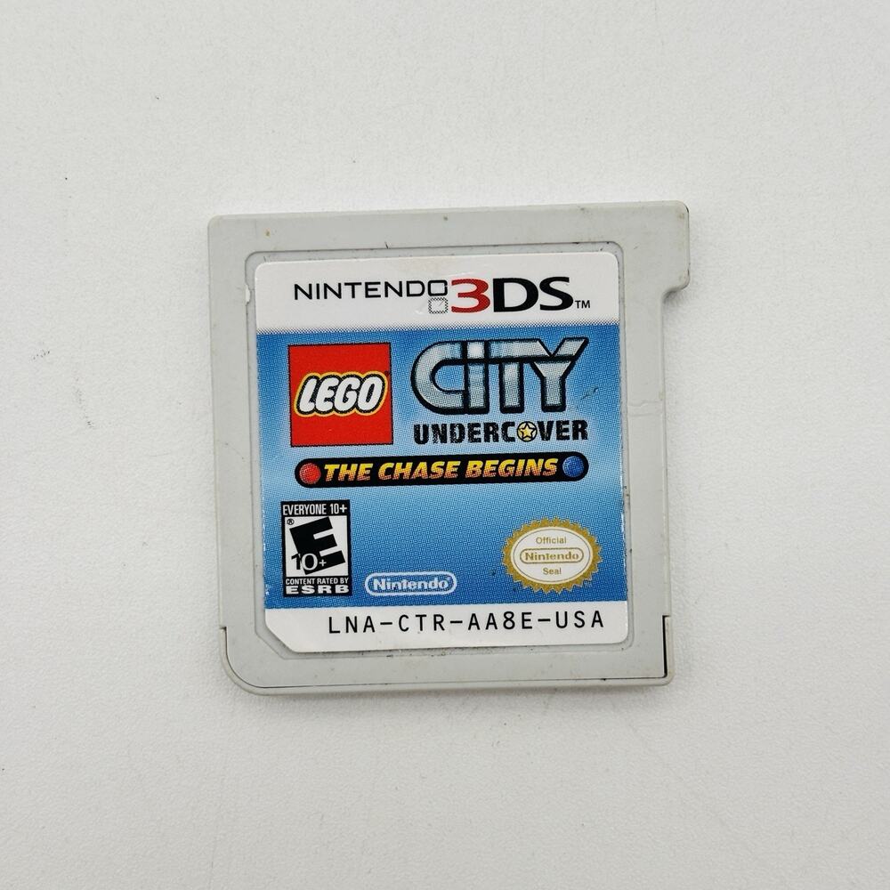 LEGO City Undercover: The Chase Begins (Nintendo 3DS) XL 2DS Game Tested Works